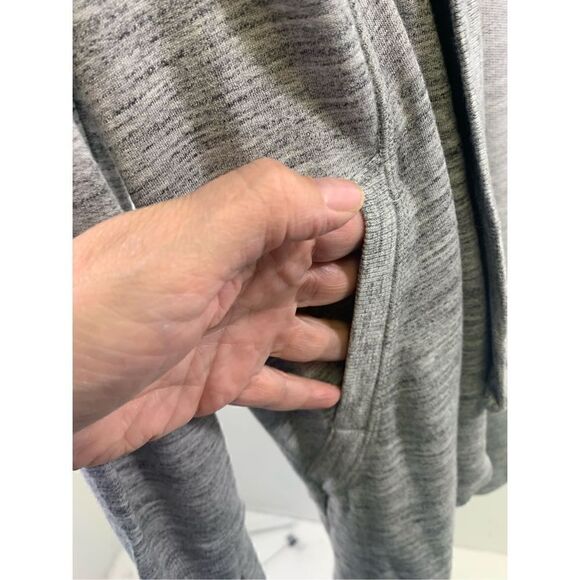 Athleta Gray Waterfall Cardigan Size XXS - Picture 5 of 8